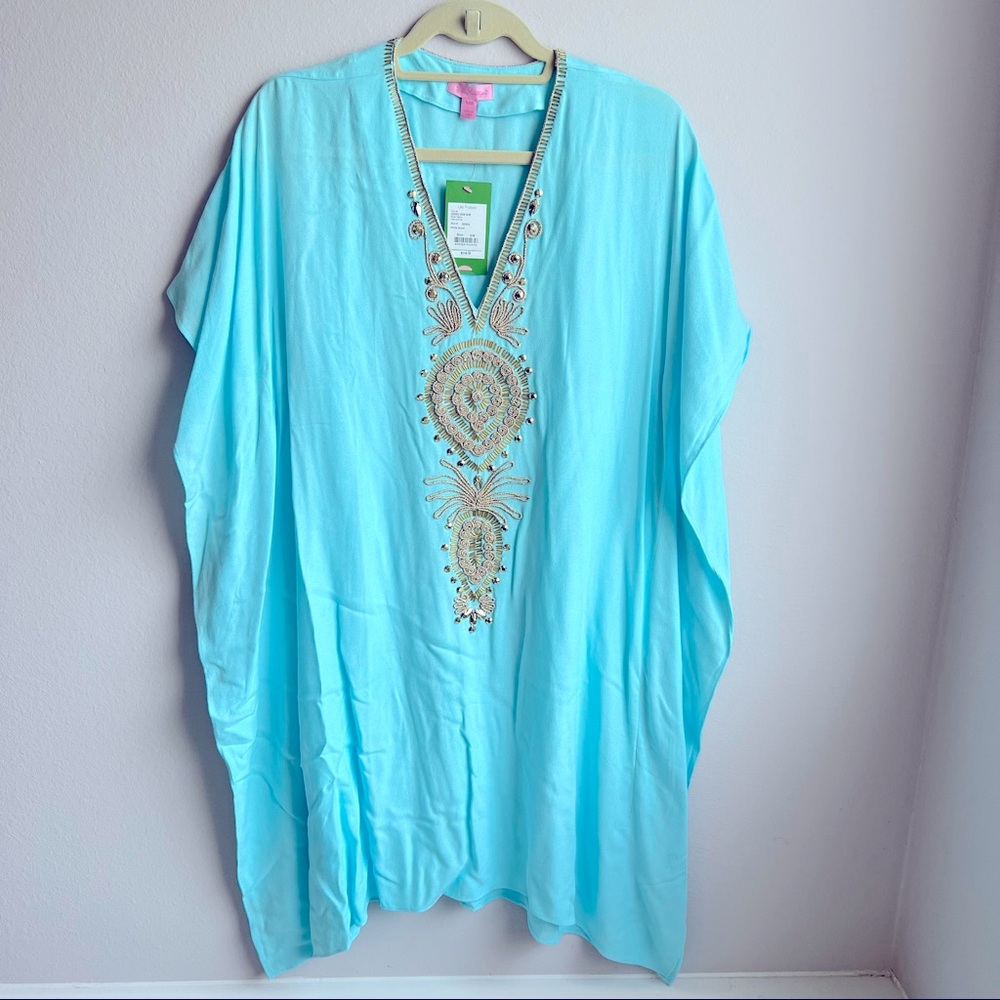 Lilly Pulitzer Chai Caftan Dress